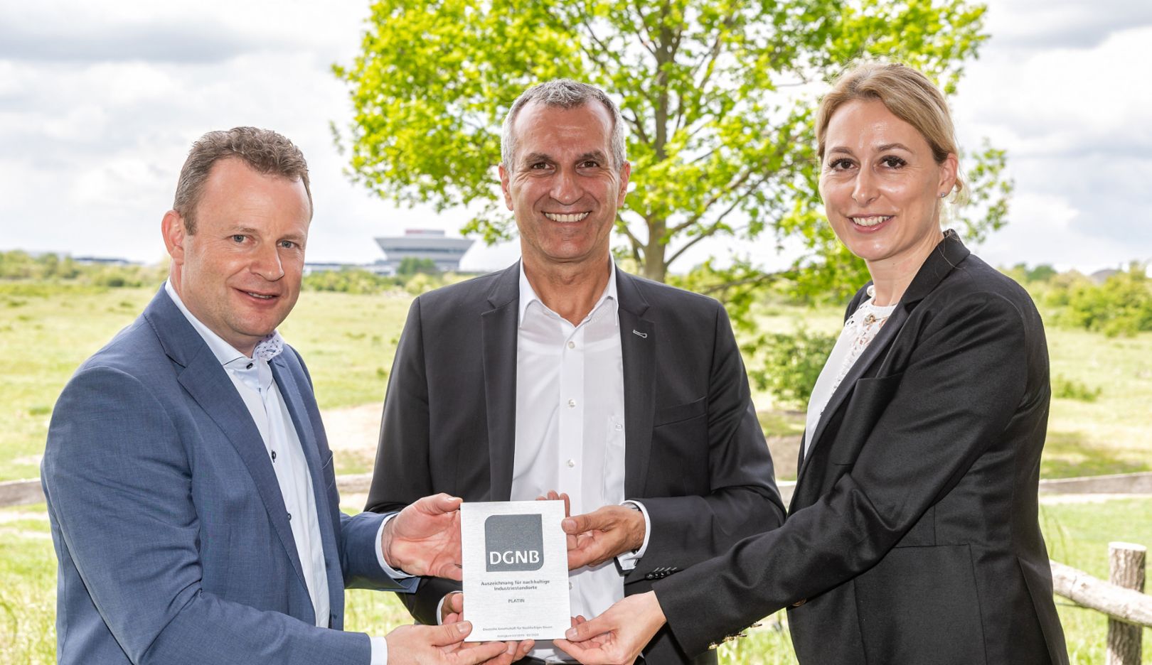 Platin-Auszeichnung: Porsche-Industriequartier besonders nachhaltig