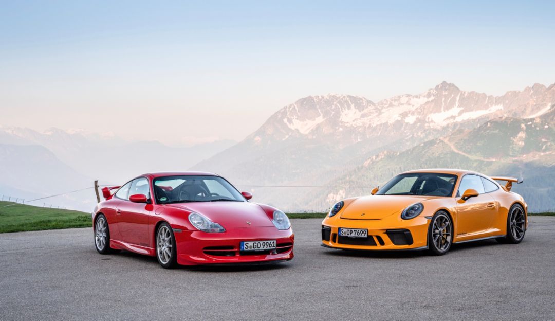 Celebrating 20 years of the Porsche 911 GT3