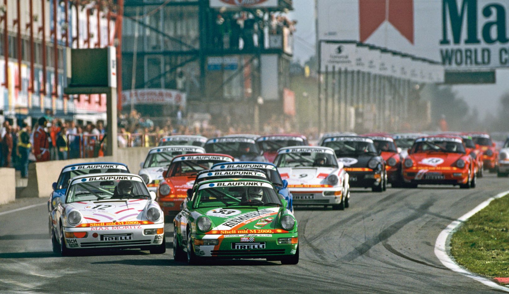 911 Carrera 2 Cup (964), Olaf Manthey, qualifying Porsche Carrera Cup, Zolder, 03/31/1990, Porsche AG