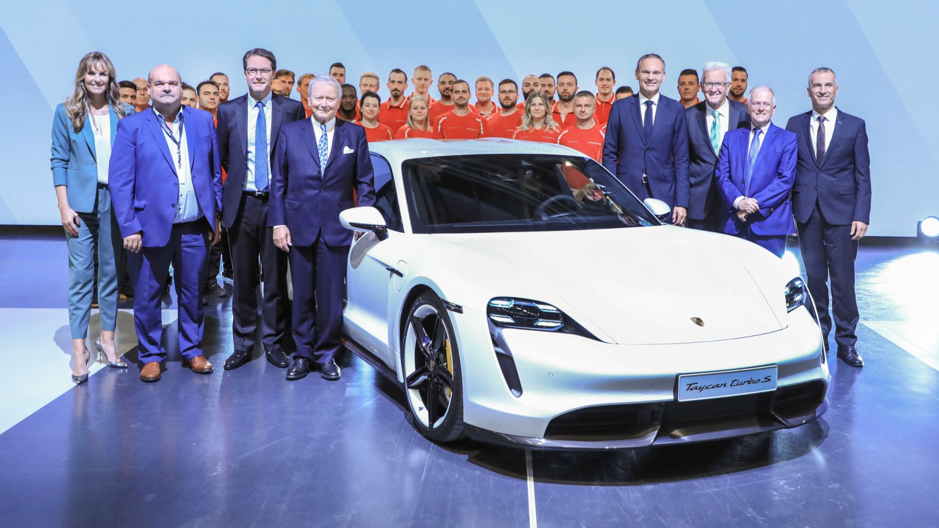 Inauguración de la fábrica del Taycan en Stuttgart-Zuffenhausen, 2019, Porsche AG