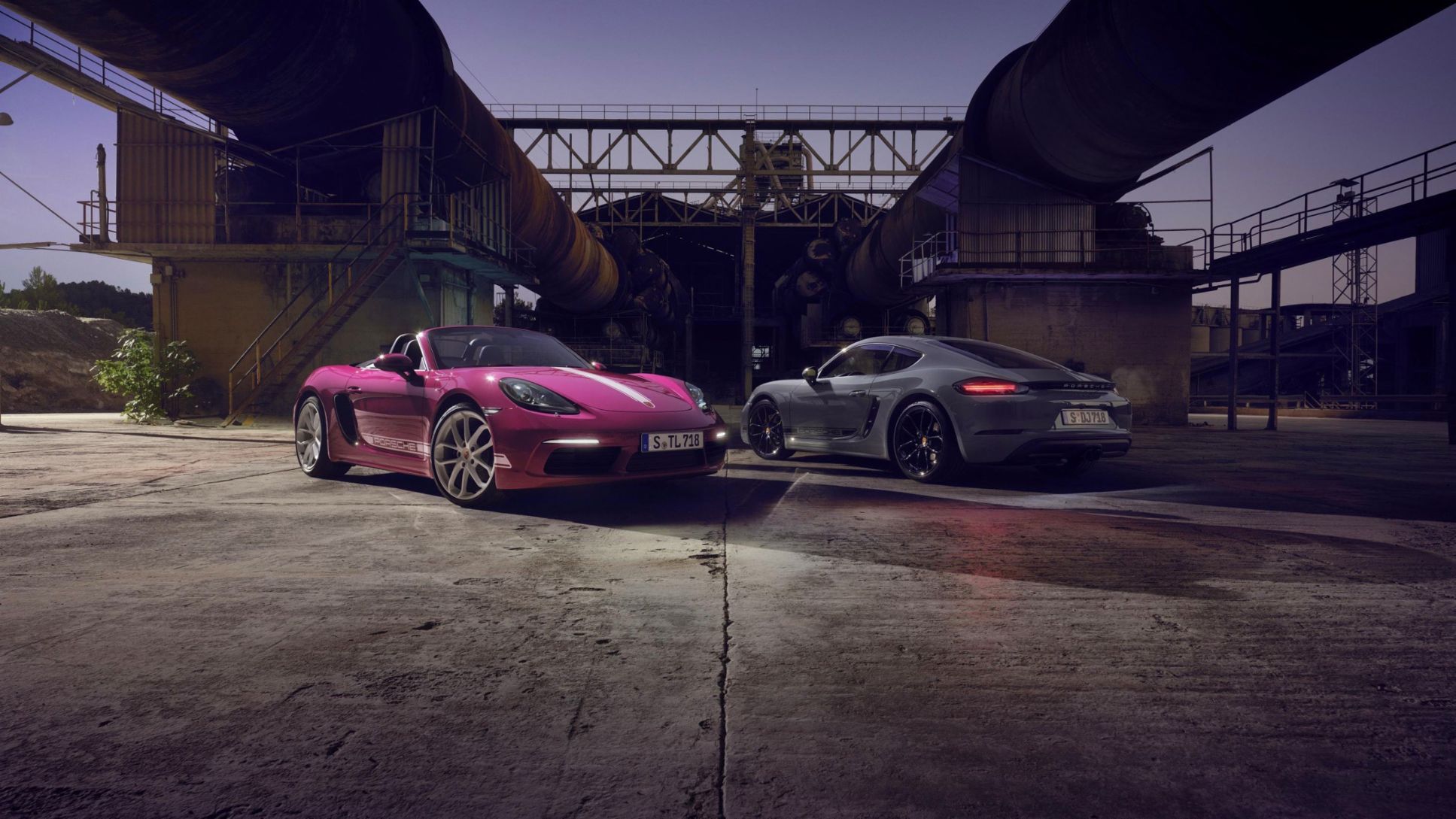 718 Boxster Style Edition, 718 Cayman Style Edition, l-r, 2022, Porsche AG