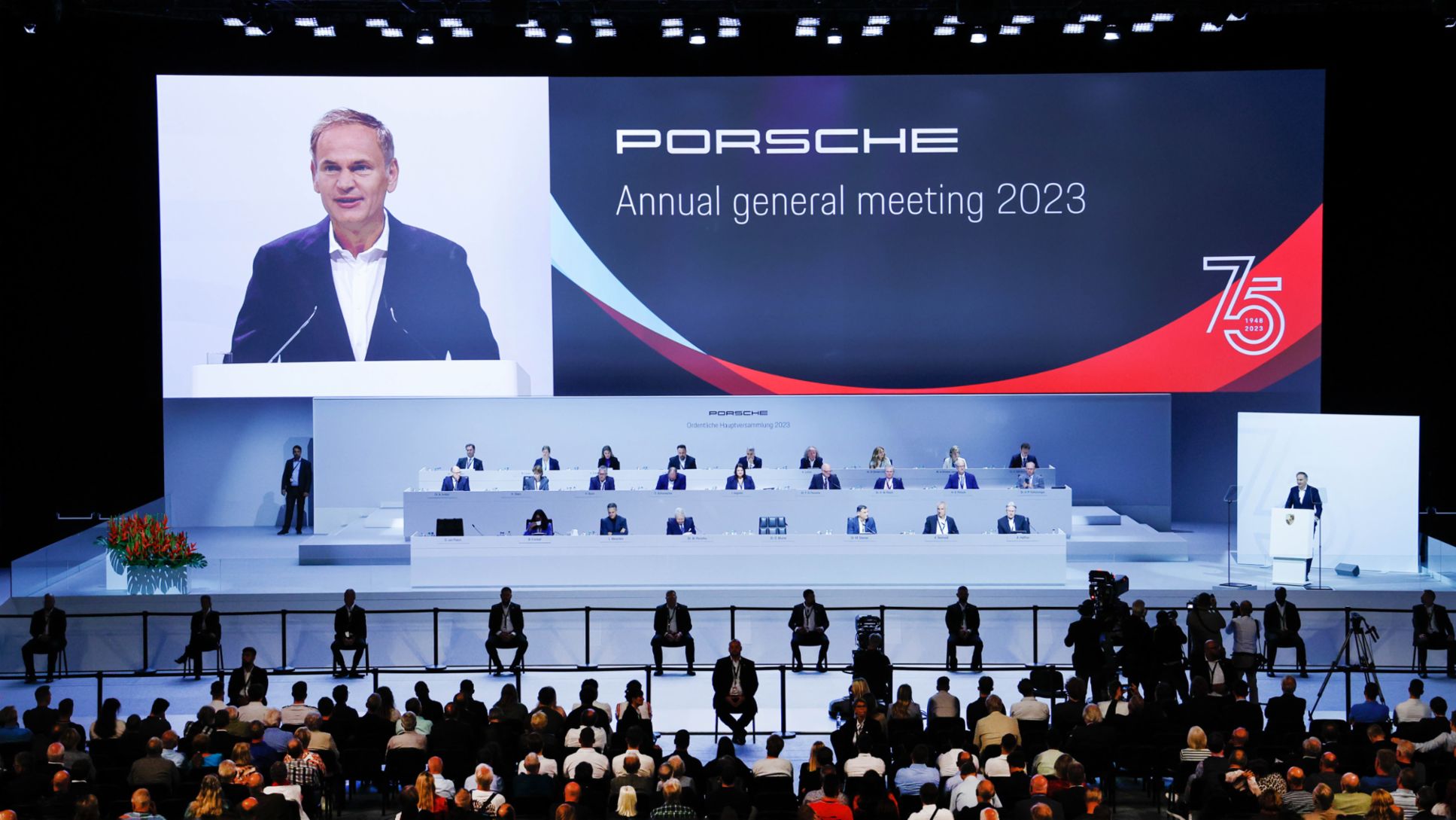 Porsche Annual General Meeting 2023 in Porsche Arena Stuttgart, 2023, Porsche AG
