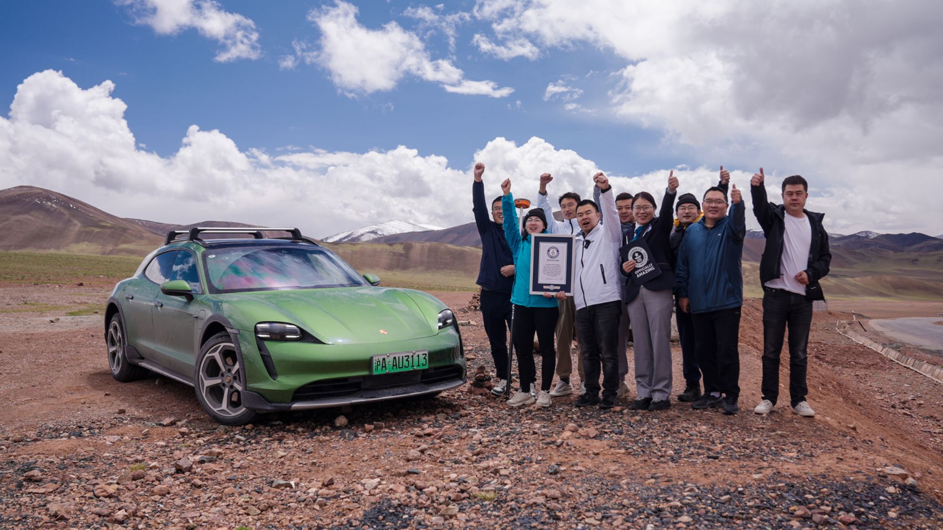 Taycan 4 Cross Turismo, Altitude Challenge, China, 2023, Porsche AG