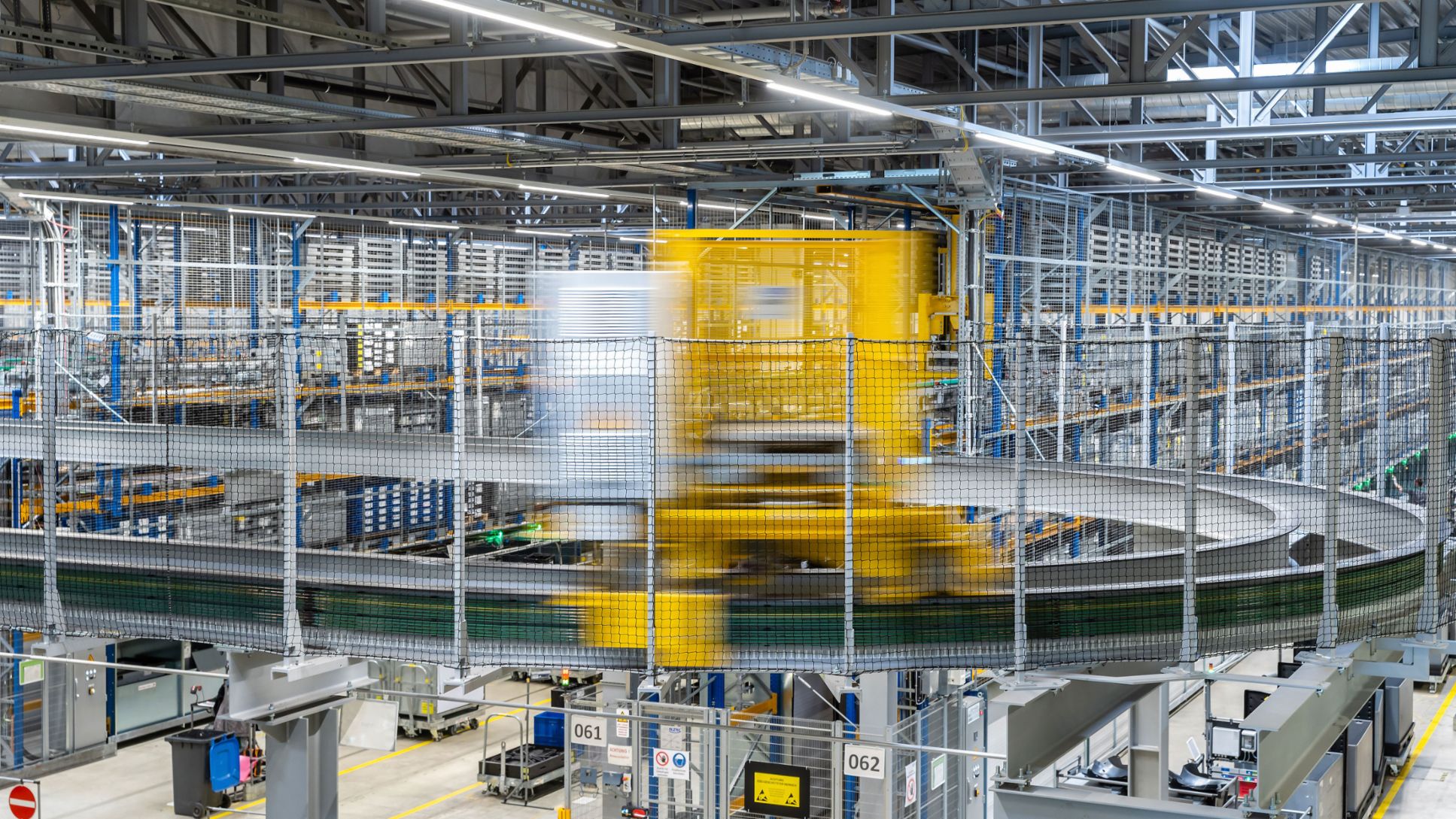 Logistics, Porsche plant Leipzig, 2024, Porsche AG