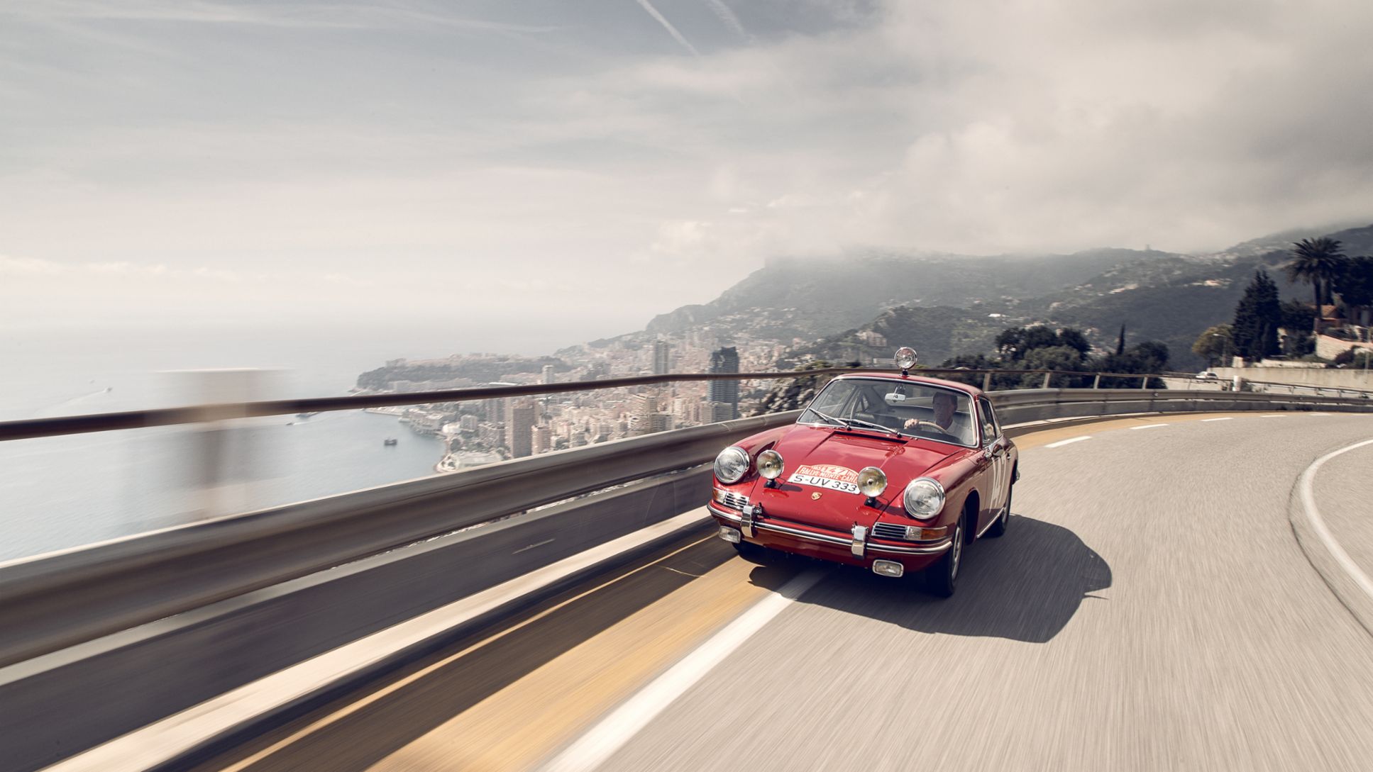 Porsche Monte Carlo 911, 1965, Côte d'Azur, France, 2015, Porsche AG