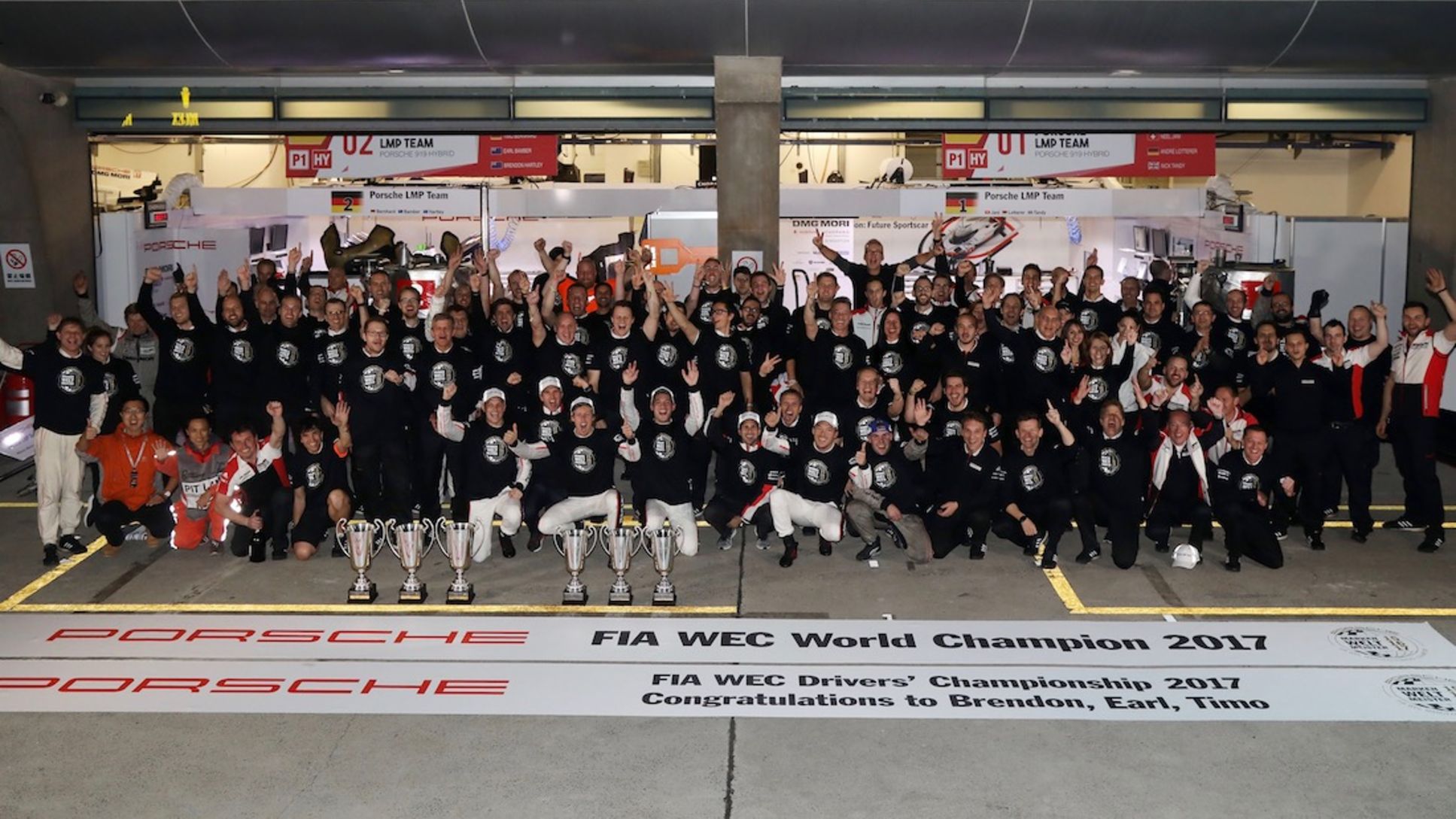 Porsche LMP1 Team, WEC, Shanghai, race, 2017, Porsche AG