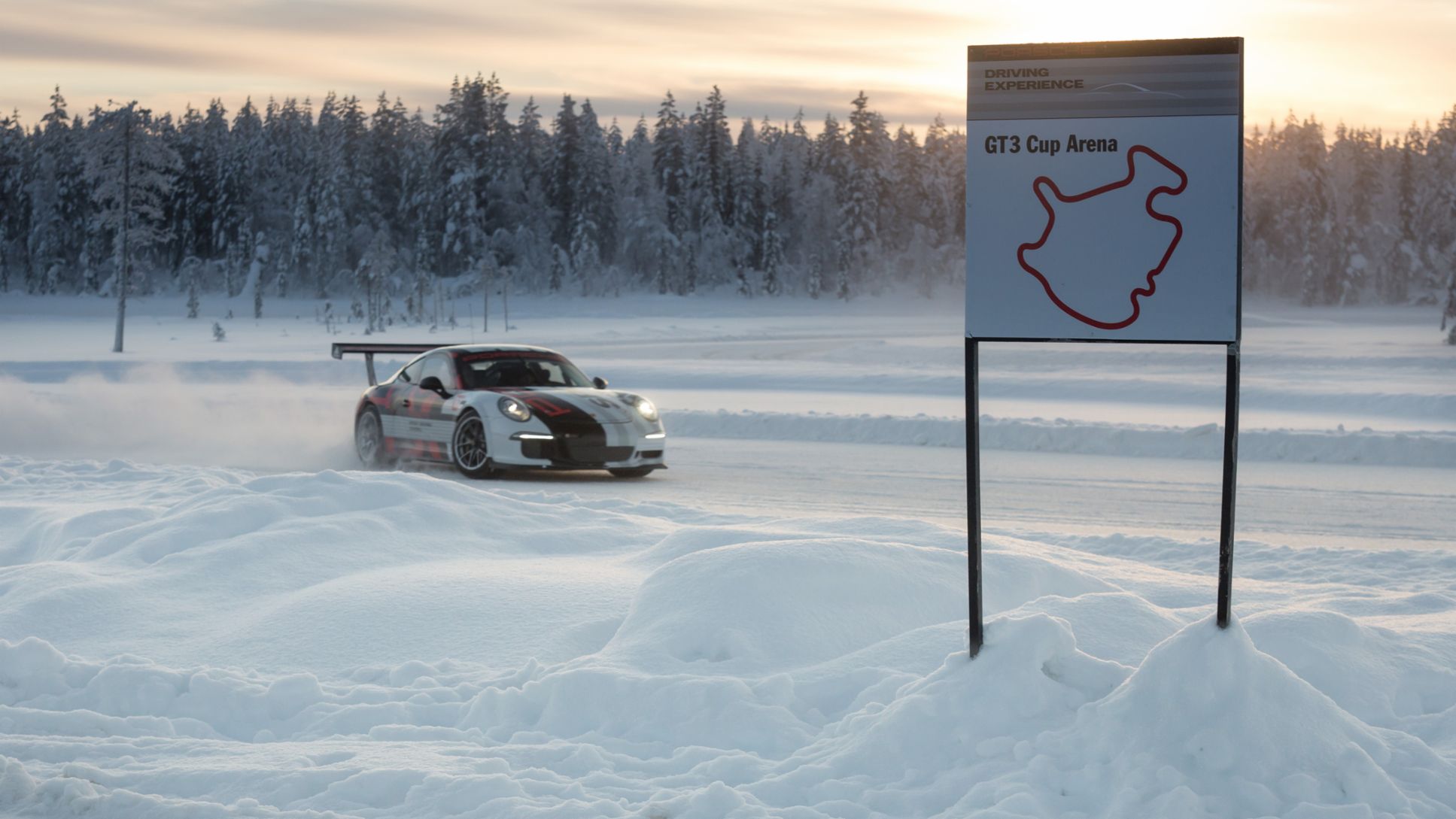 911 GT3 Cup, Porsche Driving Experience, Ice Force Finnland, Levi, 2015, Porsche AG