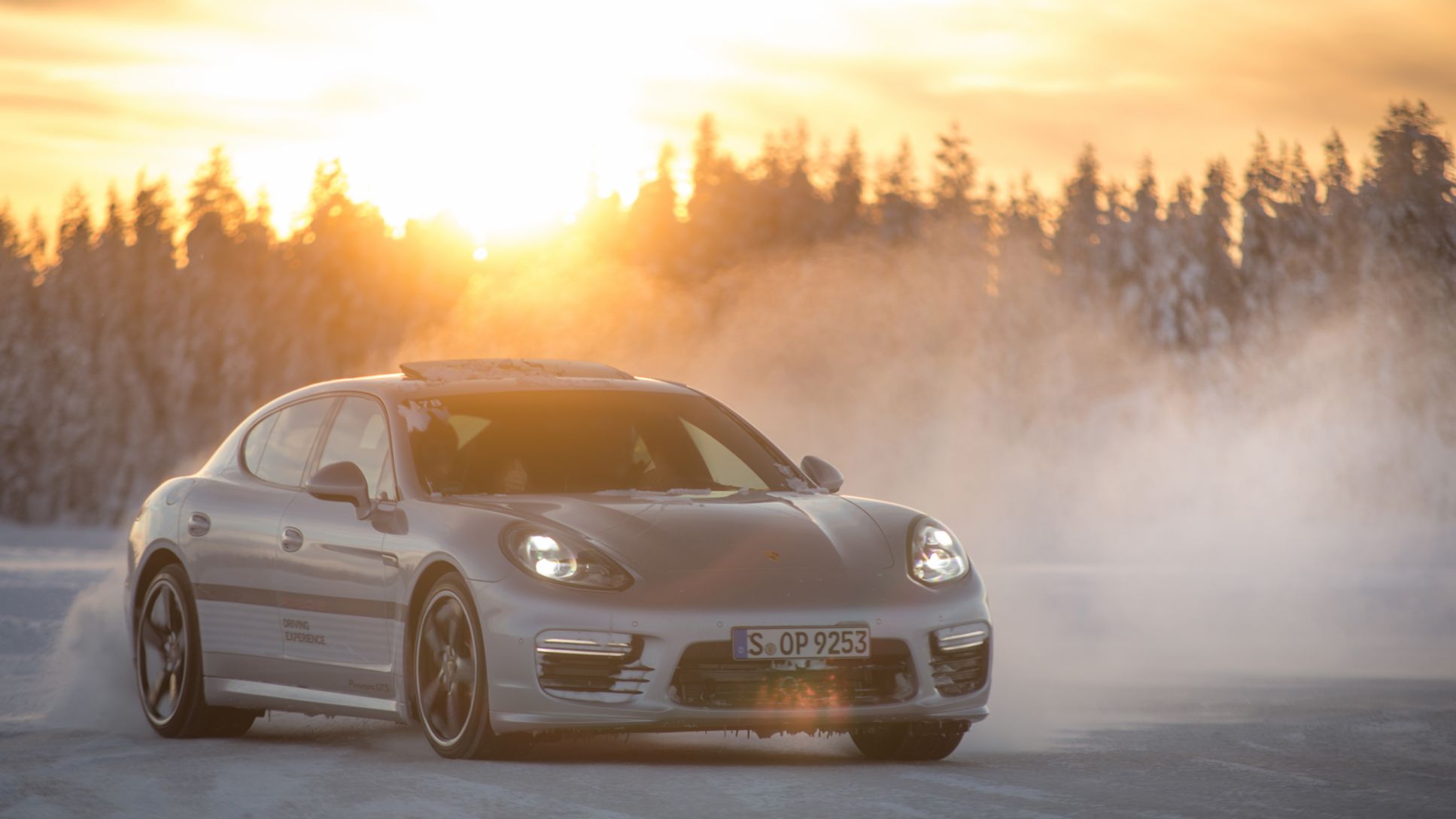 Panamera, Porsche Driving Experience, Ice Force, Levi, Finnland, 2015, Porsche AG