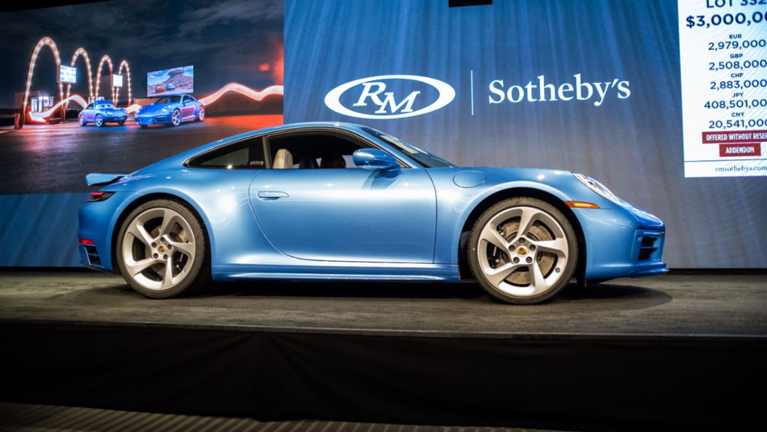 Porsche 911 „Sally Special“ bei RM Sotheby’s Monterey für Rekordgebot von 3,6 Mio. US-Dollar versteigert