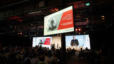Porsche as the main strategic partner at the NOAH Conference Berlin 2019