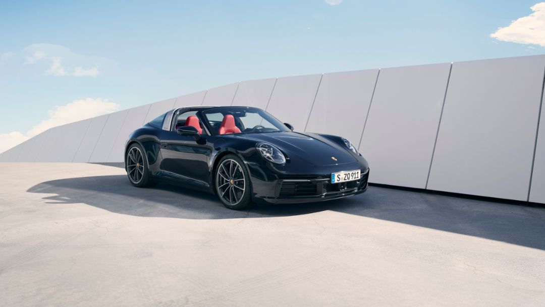 Virtuelle Weltpremiere: der neue Porsche 911 Targa