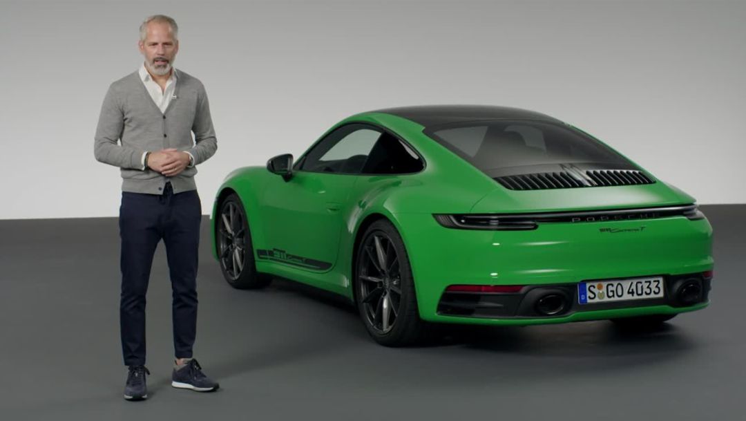 911 Carrera T, Pythongrün, 2022, Porsche AG