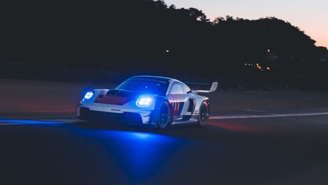 Porsche 911 GT3 R rennsport, Rennsport Reunion, WeatherTech Raceway Laguna Seca, Kalifornien, 2023, Porsche AG