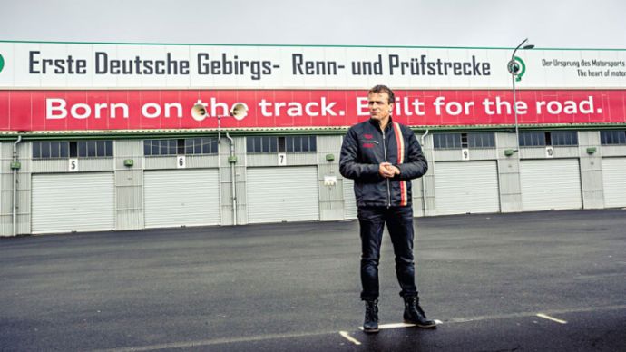 Christian Menzel, racing driver, 2020, Porsche AG
