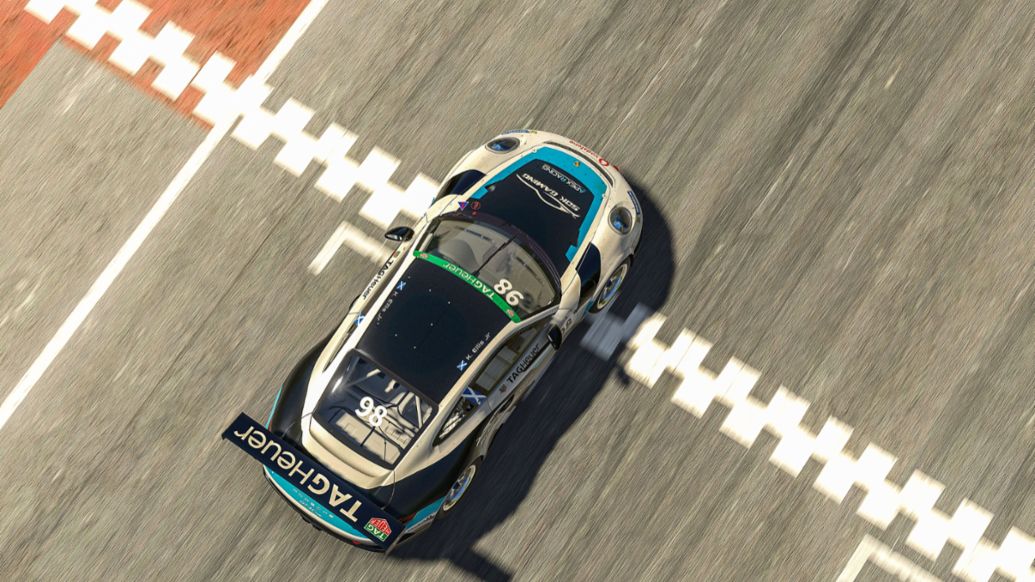 911 GT3 Cup, Porsche TAG Heuer Esports Supercup, Donington Park, tercera prueba, 2020, Porsche AG