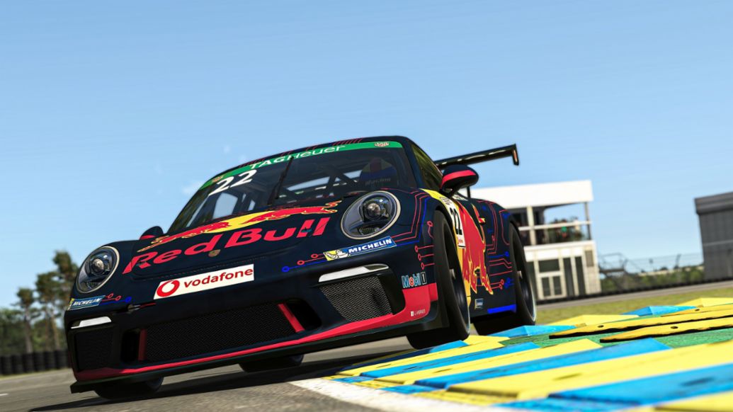 911 GT3 Cup, Porsche TAG Heuer Esports Supercup, Circuit de la Sarthe, 2020, Porsche AG