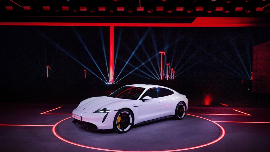 Weltpremiere des neuen Taycan in China, 2019, Porsche AG