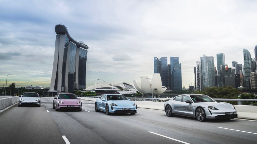 Taycan, Singapur, 2021, Porsche AG