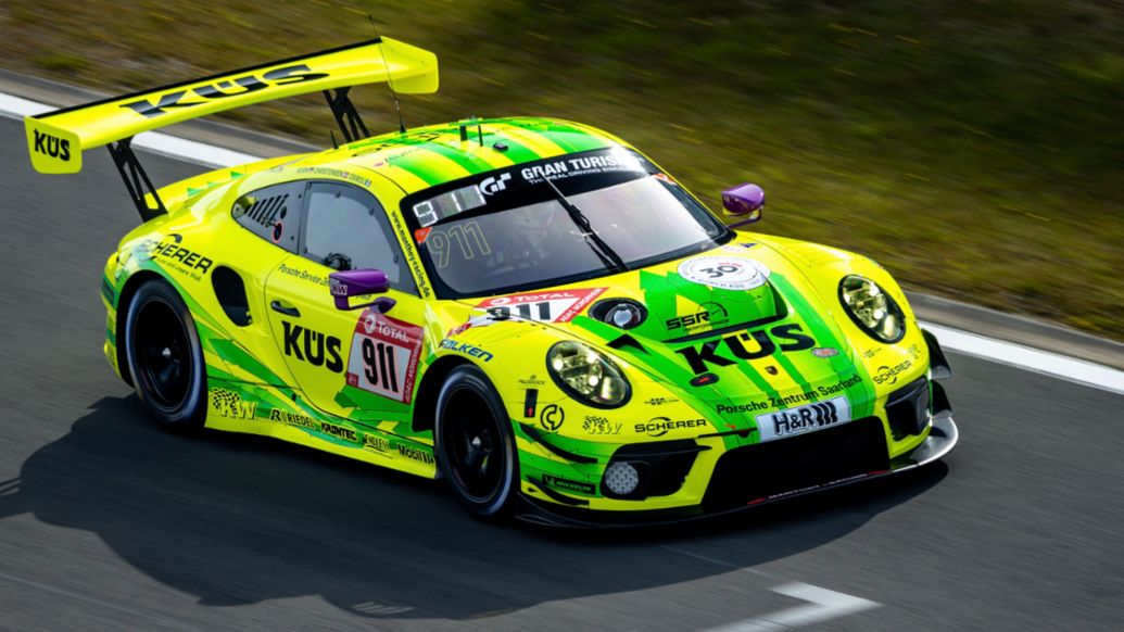 911 GT3 R, 24-Stunden-Rennen Nürburgring, Qualifikationsrennen, Nürburgring-Nordschleife, Deutschland, 2021, Porsche AG