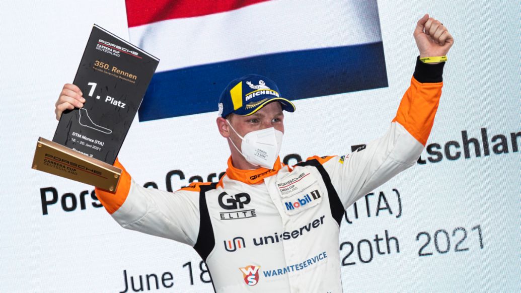 Larry ten Voorde, Porsche Carrera Cup Deutschland, 2021, Porsche AG