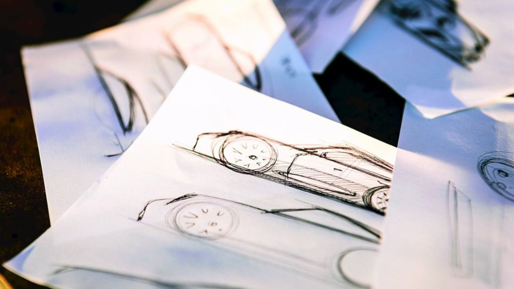 Sketches, Porsche Unseen, 2022, Porsche AG