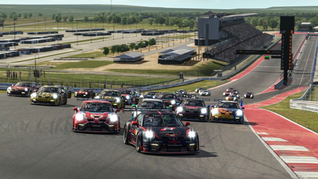 Porsche 911 GT3 Cup, Esports, Porsche TAG Heuer Esports Supercup, Austin, 2023, Porsche AG