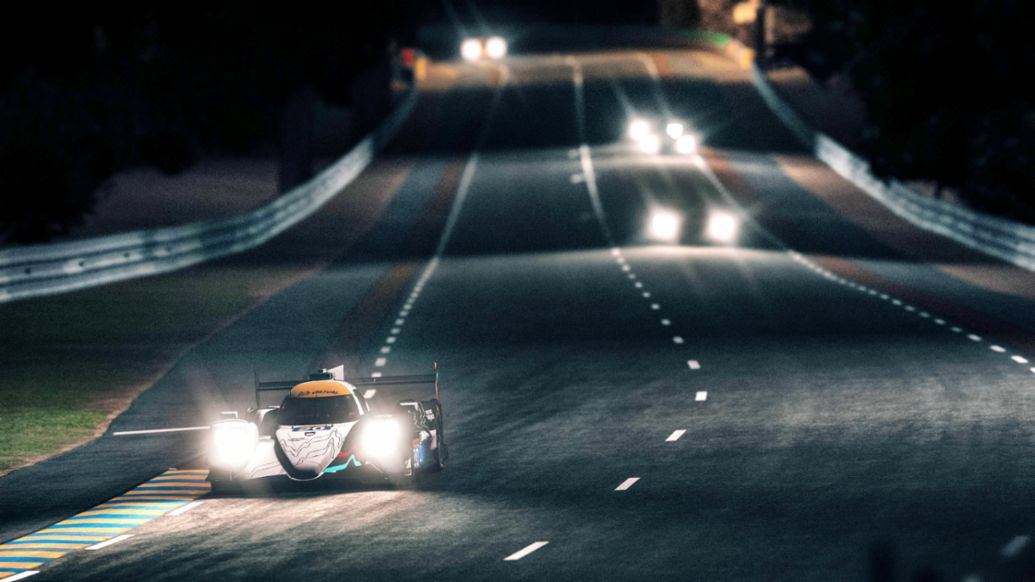 Porsche Coanda Esports Racing Team, Virtuelle 24 Stunden von Le Mans, 2023, Porsche AG