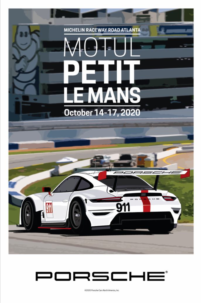 Petit Le Mans, IMSA WeatherTech SportsCar Championship, poster, 2020
