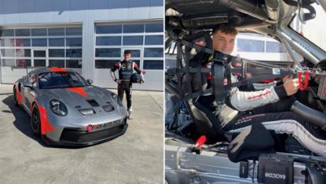 Jasin Ferati wird neuer Junior im Porsche Sports Cup Suisse