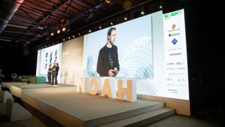 Porsche discusses next visions with startups at #NOAH19 in Berlin