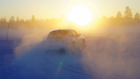 Ice cold: Through Swedish Lapland with the Porsche 964 C2