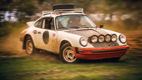 Tanz im Drift: Jim Goodlett und sein Porsche 911 SC Rally
