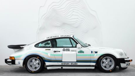 Daniel Arsham verewigt seine Lebensgeschichte in einem 911 Turbo