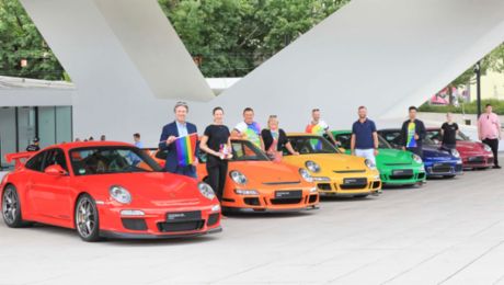 Für eine bunte Gesellschaft: Porsche feiert den Christopher Street Day