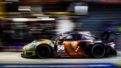 Project One’s 911 RSR Art Car: Artists at work