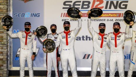 Porsche 911 RSR fährt zum Doppelerfolg, Wright Motorsports zum Klassensieg