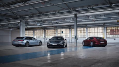 Porsche präsentiert neue Panamera-Modelle