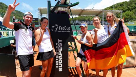 Porsche Team Germany qualifies for Fed Cup finals