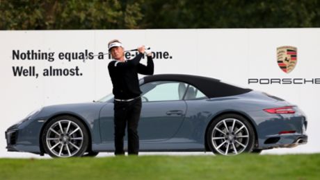 Für die Autos und Golf – die Top-Stars der Porsche European Open