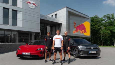 Porsche und Volkswagen führen Partnerschaft mit RB Leipzig fort