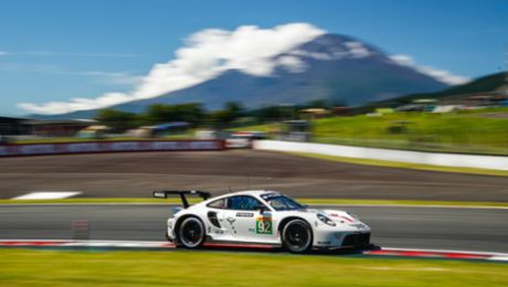 Bester Porsche 911 RSR beendet die 6 Stunden von Fuji auf dem Podium