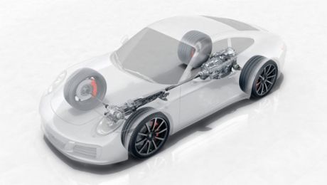 Porsche Traction Management para mayor agilidad, estabilidad y tracción
