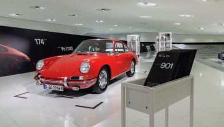 Das Porsche Museum zeigt seinen ältesten 911