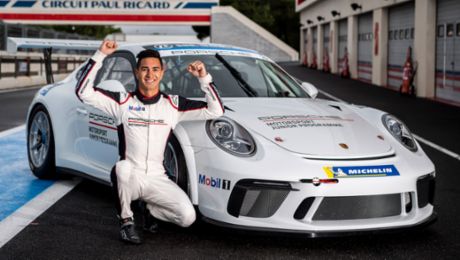 Jaxon Evans und Julien Andlauer sind die Porsche-Junioren 2019