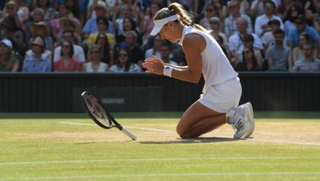 Angelique Kerber triumphs in Wimbledon