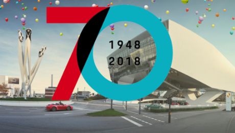 Opening of the “70 Years Porsche Sportscar” exhibition 