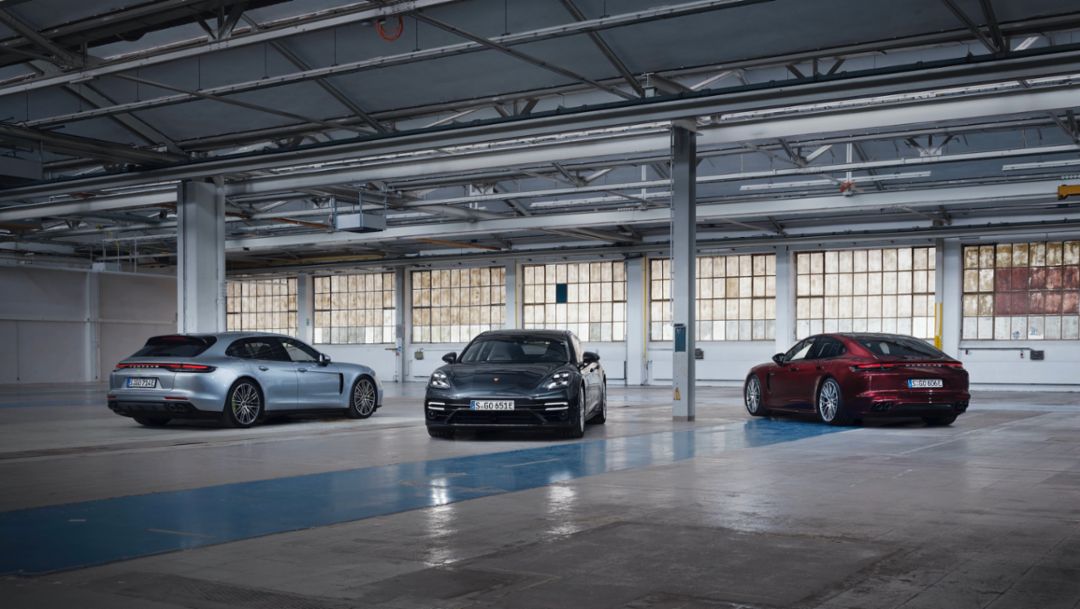 Porsche präsentiert neue Panamera-Modelle