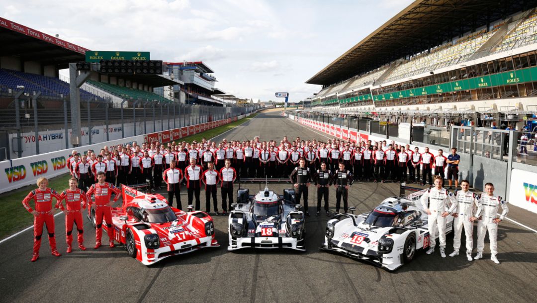 Porsche Team, Le Mans 2015, Porsche AG
