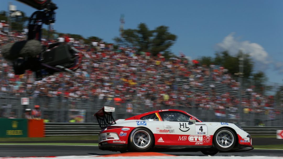 Sven Müller, 911 GT3 Cup, Porsche Mobil 1 Supercup Monza 2015, Porsche AG