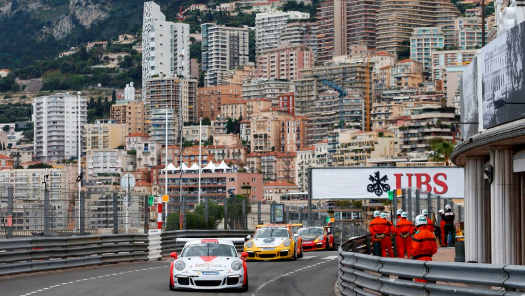 Jaap van Lagen, Porsche Mobil 1 Supercup Monaco 2015, Porsche AG